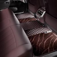 Alfombrillas de Cuero para Auto, Antideslizantes e Impermeables, Juego Completo, Ajuste Personalizado para Elantra Ranger, 3 Piezas, Protección y Limpieza