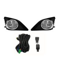 Luces antiniebla de conducción de parachoques para Toyota Corolla Altis 2007 2008 2009 2010 lámpara de luz antiniebla + cubierta de rejilla + cable