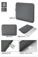 Tas dan Sarung Laptop untuk MacBook 13.3 Inch Pro M1/M2 Surface Pro, Kantong Pelindung Universal, Baru