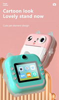 Cámara Instantánea para Niños al por Mayor, Impresión Térmica HD de 48MP, 1080P, Selfie, Vlogging, OEM, ODM, Logotipo Personalizado, Regalo Navideño para Niños