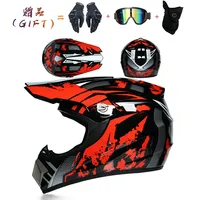 Casque de sécurité pour motocross, vélo, descente, VTT, enfant, moto, homologué DOT, ABS, 1KG, unisexe