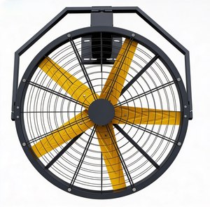Factory Use Wall Fan Energy Saving <b>Magnet</b> Motor Hvls <b>Large</b> Industrial Wall Fan 0.6 0.9 1.2m Industrial Cooling Wall Fan - Product Image 2