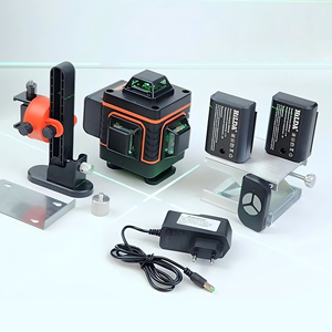 Niveaux laser rotatifs automatiques portables 4D 16 lignes auto-nivelants Croix de faisceau vert polyvalente à 360 degrés - Product Image 1