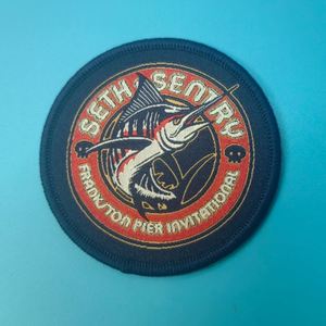 Parches Personalizados Ecológicos de Lona Tejida con Logotipo Escolar, para Coser o Planchar en Prendas - Product Image 1