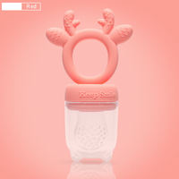 Siliconen Baby Food Fruit Fopspeen Feeder Siliconen Feeder Fruit Houder Sucker Voor Baby