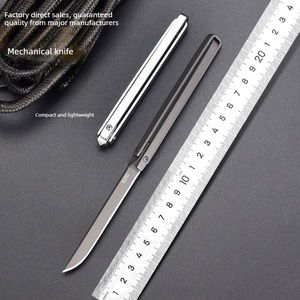 Nouveau couteau de camping en acier inoxydable pour l'extérieur - Couteau de survie portable pour briser les vitres, couteau à fruits, couteau pliant de défense personnelle, mini couteau mécanique OEM - Product Image 6