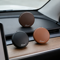 Diffuseur de parfum solide de luxe personnalisé avec logo et design de marque privés, en EVA parfumé, pour grille d'aération de voiture