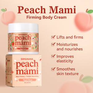 Crema Corporal Reafirmante con Aroma a Melocotón OEM ODM, Loción Hidratante Anticelulítica para la Elasticidad de la Piel - Product Image 5