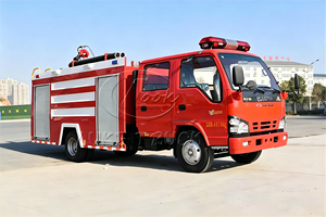 Camion de pompiers miniature Isuzu authentique 2500L 4x2 avec réservoir d'eau et de mousse à vendre - Product Image 6