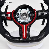 Volant en fibre de carbone personnalisé de haute qualité pour BMW, adapté aux modèles BMW F10 F05 F11 F12 F15 F35 F30 F34 F44 F22 M2 M3 M5 M6