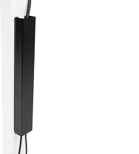 Canal de gestion des câbles vertical magnétique de 14 pouces, organisateur de cordon, <span class=keywords><strong>cache</strong></span>-fil pour la maison - Product Image 1