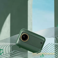 Proyector de Cine en Casa HTP H86 Portátil con Lámpara LED LCD Inteligente OEM, 200 Lúmenes, Android 9, 1080P Integrado, Gran Venta 2026