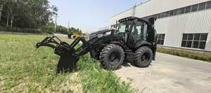 Новый полноприводный колесный погрузчик SHANMON 2,5 тонны, экскаватор-погрузчик 388H 388T с кабиной ROPS, в продаже - Product Image 4