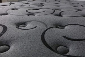 30cm/12 pulgadas bambú negro carbón viscoelástico gel memoria espuma bolsillo muelle en espiral colchón Queen King Size comprimido en caja - Product Image 5