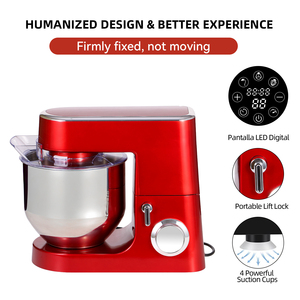 Batidora de Pedestal Cheftronic SM-A03 de 8L de Alta Resistencia, Profesional, con Sistema Planetario para Amasar Masa, para Hornear Pasteles y Pan - Product Image 3