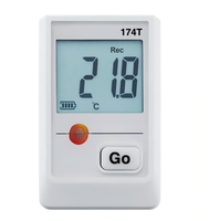 Pencatat Data Suhu Mini 174T 174H dengan Fungsi Ekspor Excel Te&to