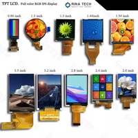 Personnalisé 2.2 3.5 4.3 5 7 8 9 10.1 12.1 15 15.6 18.5 Pouces TFT LCD Module D'affichage Écran Tactile Capacitif Par Rina Tech TFT LCD