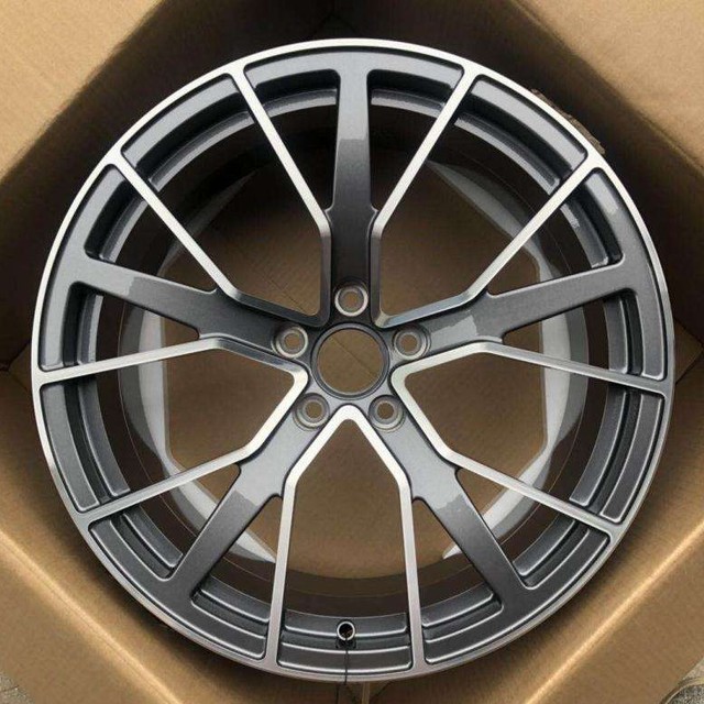 BBR 19-22 Inch 5x112 Gloss Black/Gun Gray Forged Aluminum Alloy Wheels for Audi Q5/Q3/A4/A5/A6/A7/A8/S4-S8 New