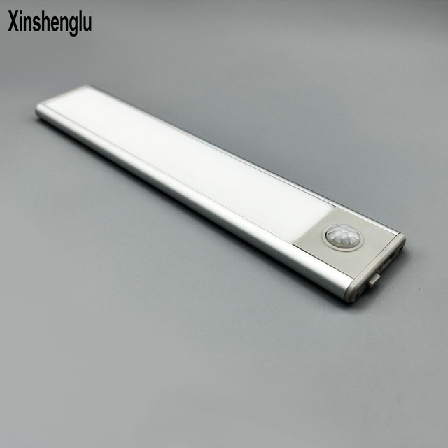 Cabinet Light A20 Motion Sensor USB Rechargeable LED Cabinet Light Smart Led Cabinet Lights Dimmable Closet Lig
