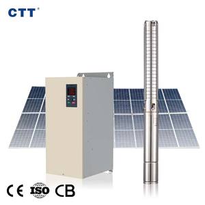 4 inç AC ve DC dalgıç kuyu pompası dalgıç su pompası 3 hp ile güneş enerjisi güneş su pompası 200m - Product Image 4