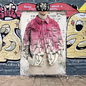 ผู้ผลิต OEM เสื้อแจ็คเก็ตบอมเบอร์ลำลองสำหรับผู้ชายและผู้หญิง สวมใส่ได้ในฤดูใบไม้ผลิ กันลม ระบายอากาศได้ดี กันน้ำ พิมพ์ลาย 3 มิติ ผลิตจากโพลีเอสเตอร์/ผ้าฝ้าย - Product Image 3