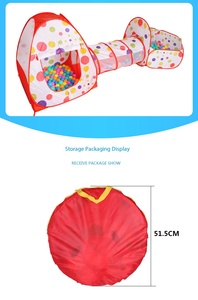 Tente de jeu 3 en 1 pour bébés <span class=keywords><strong>et</strong></span> enfants, <span class=keywords><strong>piscine</strong></span> à balles, <span class=keywords><strong>piscine</strong></span> à balles océaniques, tente de jeu pliable, parc de jeu, <span class=keywords><strong>tunnel</strong></span>, maison de jeu - Product Image 5