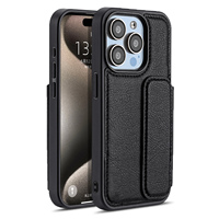 Étui de téléphone en cuir 2-en-1 avec pochette intégrée pour cartes et monnaie pour iPhone 17 16 Pro Max
