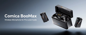 Micrófono Lavalier Inalámbrico de Doble Canal COMICA BooMax con Cancelación de Ruido por IA, Grabación Interna de 32 bits, Micrófono <span class=keywords><strong>Cardioide</strong></span>/<span class=keywords><strong>Omnidireccional</strong></span> - Product Image 4