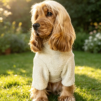 Veste pour chien, manteau en polaire chaud pour animaux de compagnie, vêtements d'extérieur à col haut pour chiens de petite et moyenne taille, doux et confortable pour les promenades hivernales