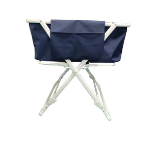 Foldable Pet Bath Tub Navy Blue Gray Metal <b>Frame</b> Adjustable Indoor Outdoor Dog Cat Bathtub - Product Image 4