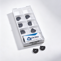 Plaquettes de fraisage CNC en carbure Ginley pour arrondissement des coins LBNM100 LBNM200 LBNM300 LBNM LRNM R0-R20 pour acier et acier inoxydable