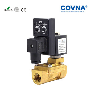 วาล์วโซลินอยด์ระบายน้ำอัตโนมัติ Covna ทองเหลือง 1/2 นิ้ว แบบตั้งเวลาปิดปกติ สำหรับบำบัดน้ำ - Product Image 3