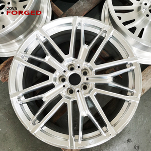 Nouvelles jantes de voiture en alliage d'aluminium à face pleine, concaves profondes, argentées haute brillance, décalées, 18-24 pouces, 5x112, forgées sur mesure, 25 mm - Product Image 6