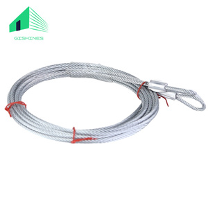 Bagues de câble en aluminium galvanisé Bagues en aluminium galvanisé de qualité supérieure pour le levage des câbles de tension dans les portes de garage sectionnelles - Product Image 4