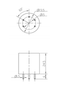 ZE03 Modul Sensor CO2 Elektrokimia Kinerja Tinggi Output UART TTL DC 5.0V0.1V Suhu Operasi -20C 50C Dapat Disesuaikan