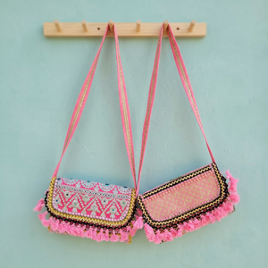 Sacs à bandoulière longs artisanaux personnalisables pour femmes, tendance, écologiques, légers, pliables, grande capacité, en cuir avec fermeture éclair - Product Image 2