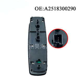 Interruptores Automáticos A2518300290 para Mercedes-Benz W164 ML350, Operadores de Ventanas Eléctricas - Product Image 2