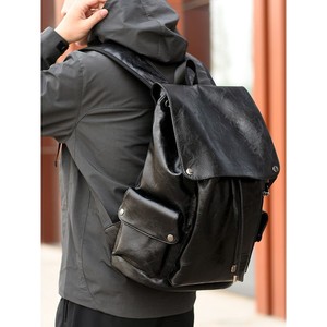 Sac à dos décontracté en PU de qualité supérieure pour homme, élégant et adapté aux déplacements professionnels ou de loisirs, comprend un compartiment pour ordinateur portable - Product Image 3