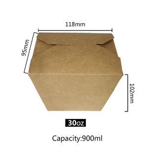 Logo imprimé personnalisé paquet De Papier Jetable de paquet de Papier pour Frites <span class=keywords><strong>chickenn</strong></span> et frites - Product Image 6