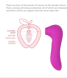 Stimulateur de mamelons rechargeable en vente directe d'usine, jouets sexuels pour femmes, succion clitoridienne érotique, vibrateur à succion clitoridienne - Product Image 2