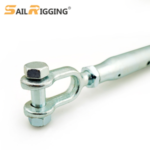 Mandíbula Jaw Tensor Galvanizado DIN1478 Parafuso Aço Tensor Tubo Corpo M20 M48 Tensor De Corpo Fechado - Product Image 3