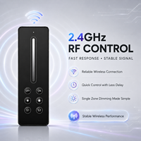 Télécommande tactile LED RF 2.4G avec variateur d'intensité, portée 30M, pour bande LED, éclairage de plafond et armoire, kit système d'éclairage intelligent pour la maison, OEM
