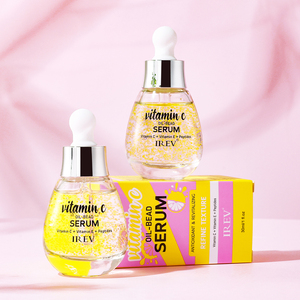 Private Label Vitamin C Oil-<b>Bead</b> Serum 30mL Brightening Skin Tone Improving Dullness Repairing Antioxidant Moisturizing Serum - Product Image 1