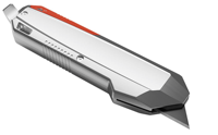 Couteau utilitaire grattoir à lame SK5 de haute qualité avec coupe-boîte en alliage de zinc de sécurité multifonction 3 en 1 avec barre