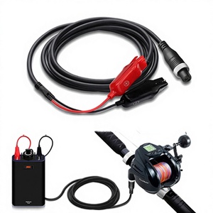 <span class=keywords><strong>Daiwa</strong></span> <span class=keywords><strong>Tanacom</strong></span> <span class=keywords><strong>1000</strong></span> 750 500 Shimano Cable de alimentación de carga de pesca Compatible Cable de carrete eléctrico Cable de alimentación de batería de cobre - Product Image 1