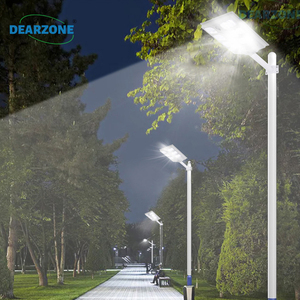 Réverbère solaire LED 1000W intégré certifié télescopique ABS pôle Radar Induction IP65 DC <span class=keywords><strong>jardin</strong></span> rural utilisation extérieure - Product Image 3