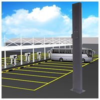 Support de borne de recharge universel en acier, étanche et durable, pour station de recharge EV