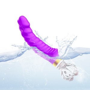 Volwassen Benodigdheden Av Vibrator Lady G Spot <span class=keywords><strong>Dildo</strong></span> Met Lichtgevende Glazen Grip En 10 Trillingsmodi Voor Vrouwen - Product Image 4