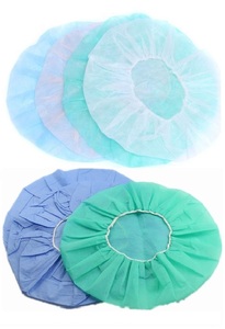 Grosir topi Hairnet Mob topi kepala bedah perawat dokter bulat topi tanpa anyaman Bouffant - Product Image 5