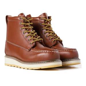 Bottes de travail <span class=keywords><strong>DieHard</strong></span> 84992 pour hommes, 7 pouces, en cuir pleine fleur, bout souple, imperméables, à lacets, isolation électrique, antidérapantes - Product Image 2